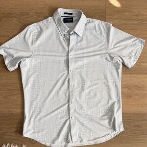 John Ashford Men's Short Sleeve Shirt - Gray